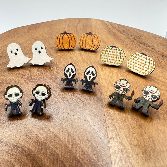 halloween earring studs