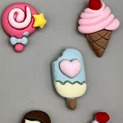 CLEARANCE - Ice Cream Charms (20 pieces) - The Dazzle Depot