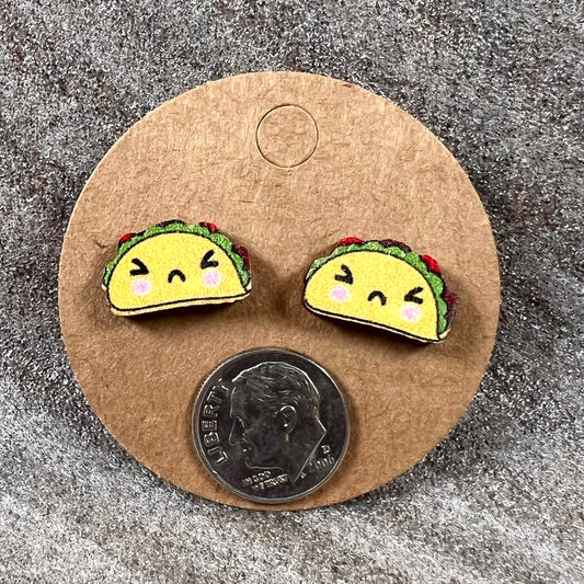 Earrings for taco fan