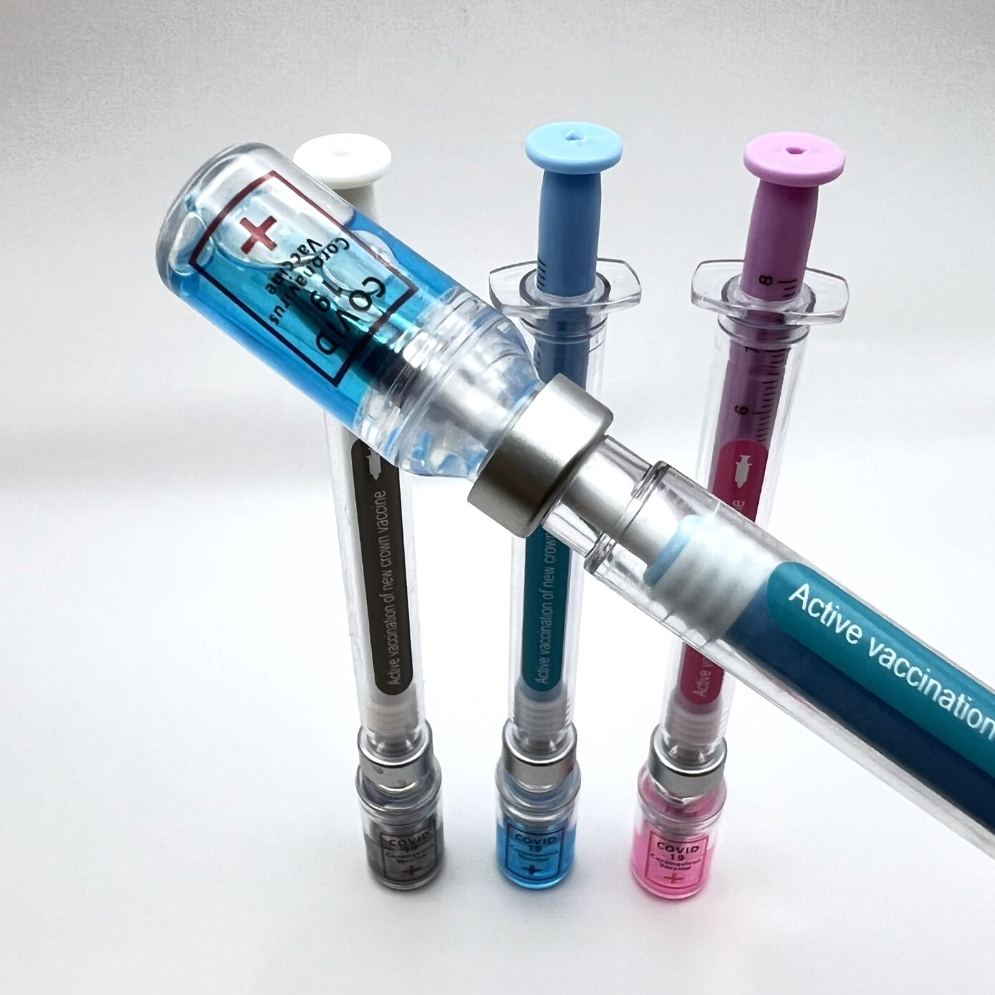 Novelty Vaccine Pens, Humorous Gift for Medical Professionals | Black Ink | QTY: 1 pen - The Dazzle Depot