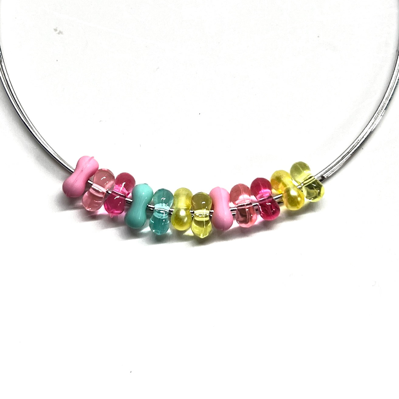 Retro Colors Peanut Seed Bead Mix | 4mm x 6mm Acrylic Beads | Acrylic Farfalle Beads | QTY: 25 grams